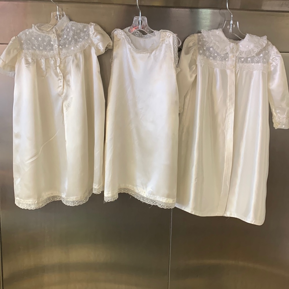 Vintage 3 piece Christening gown